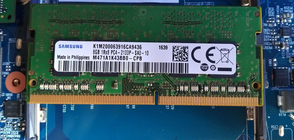 2条三星8g ddr4 2133内存