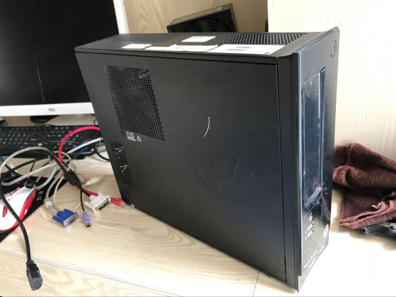 hp小主机 i5 2320 h61 4g单根 wd500g蓝盘 小机箱电源 价格 800元一台