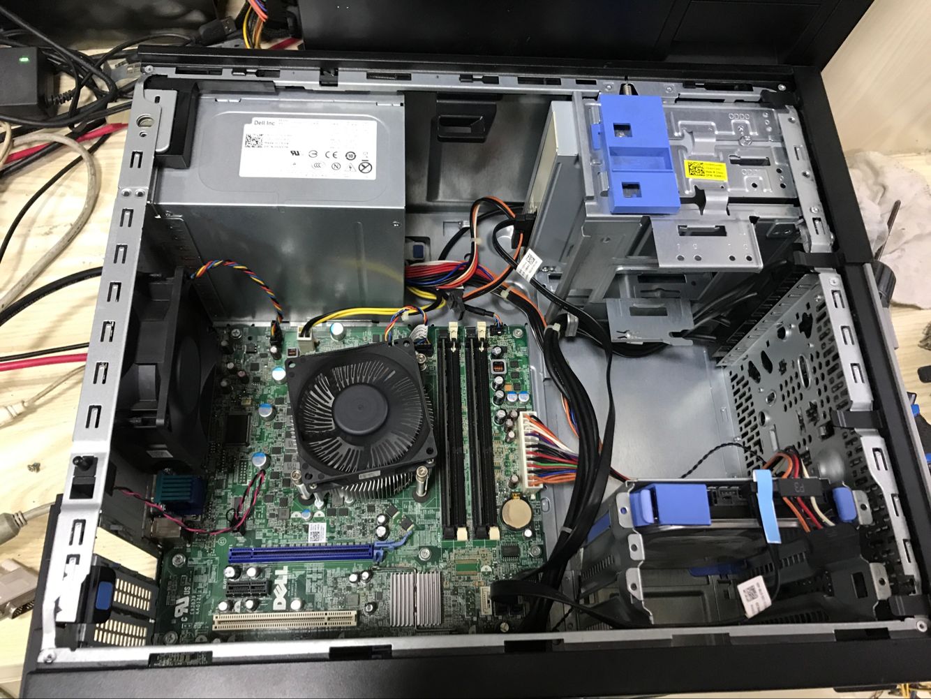 dell 品牌机 i3 2130 h61主板 4g内存 st500g硬盘 dvd 机箱电源 价格