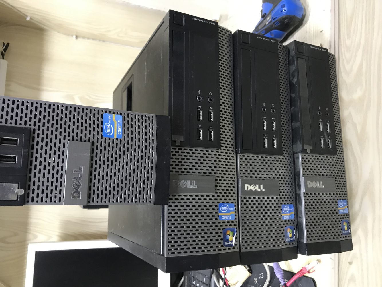 dell 790 小主机 清一色四台 i5 2400 h61 4g内存 500g硬盘 机箱电源